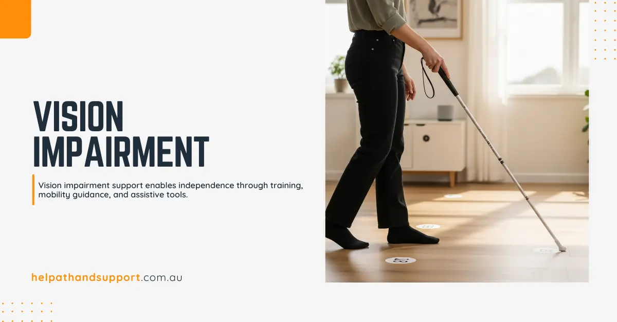 Vision Impairment NDIS Support