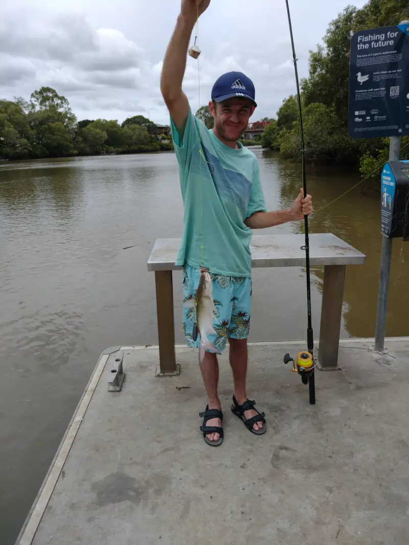 Bevan taking part in outdoor recreation with support as part of his daily living routine