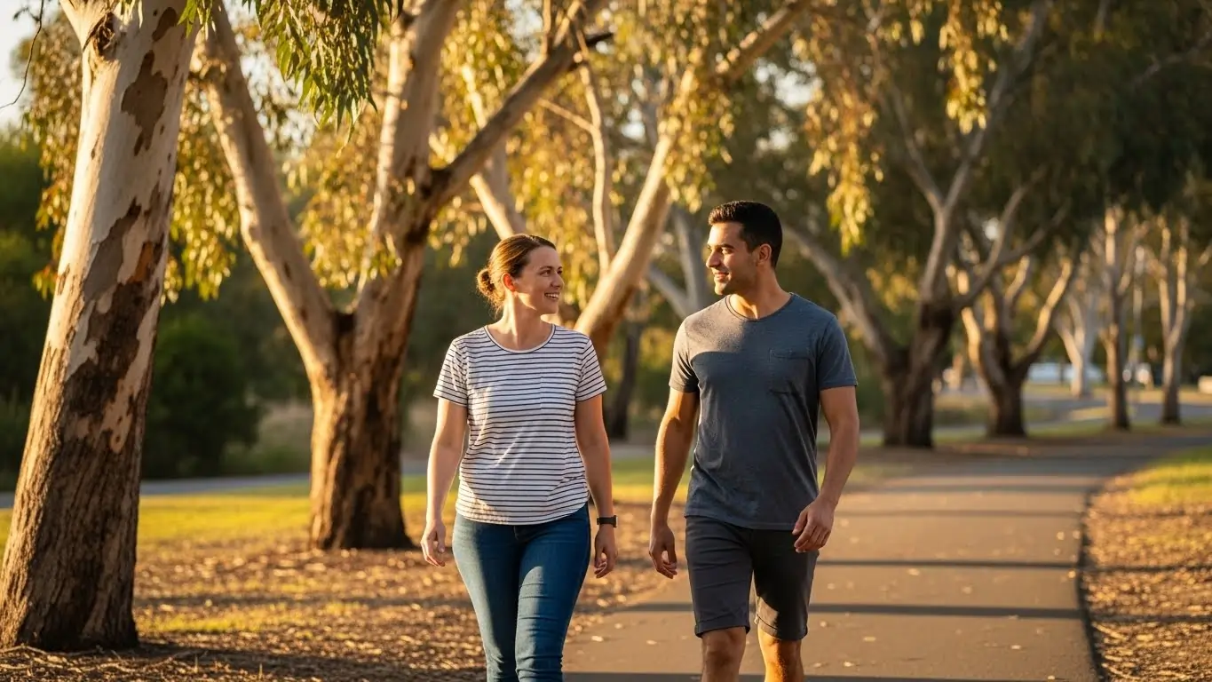 NDIS support worker encouraging community participation for a person living with Schizophrenia NDIS support worker encouraging community participation for a person living with Schizophrenia