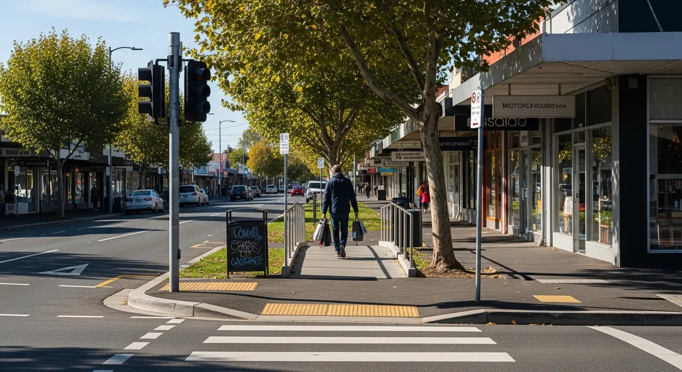 NDIS community participation support accessing shops and local services in Lilydale VIC