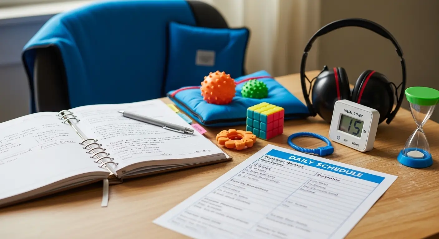 NDIS support tools for daily planning and routine development
