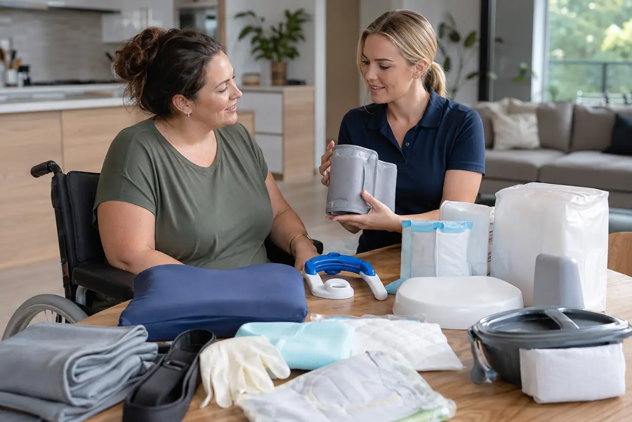 Disability Support Services 11 Medical supplies available through HelpCo